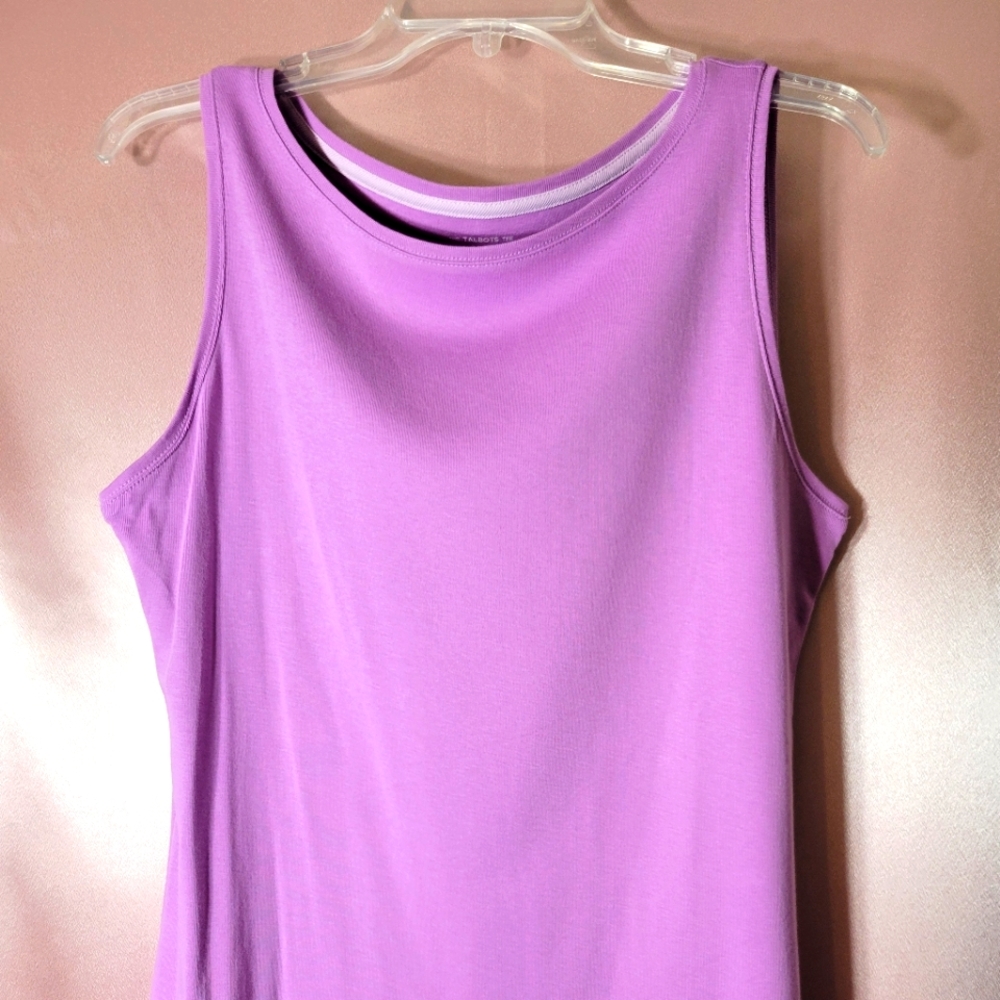 Talbots lilac Sleeveless t-shirt